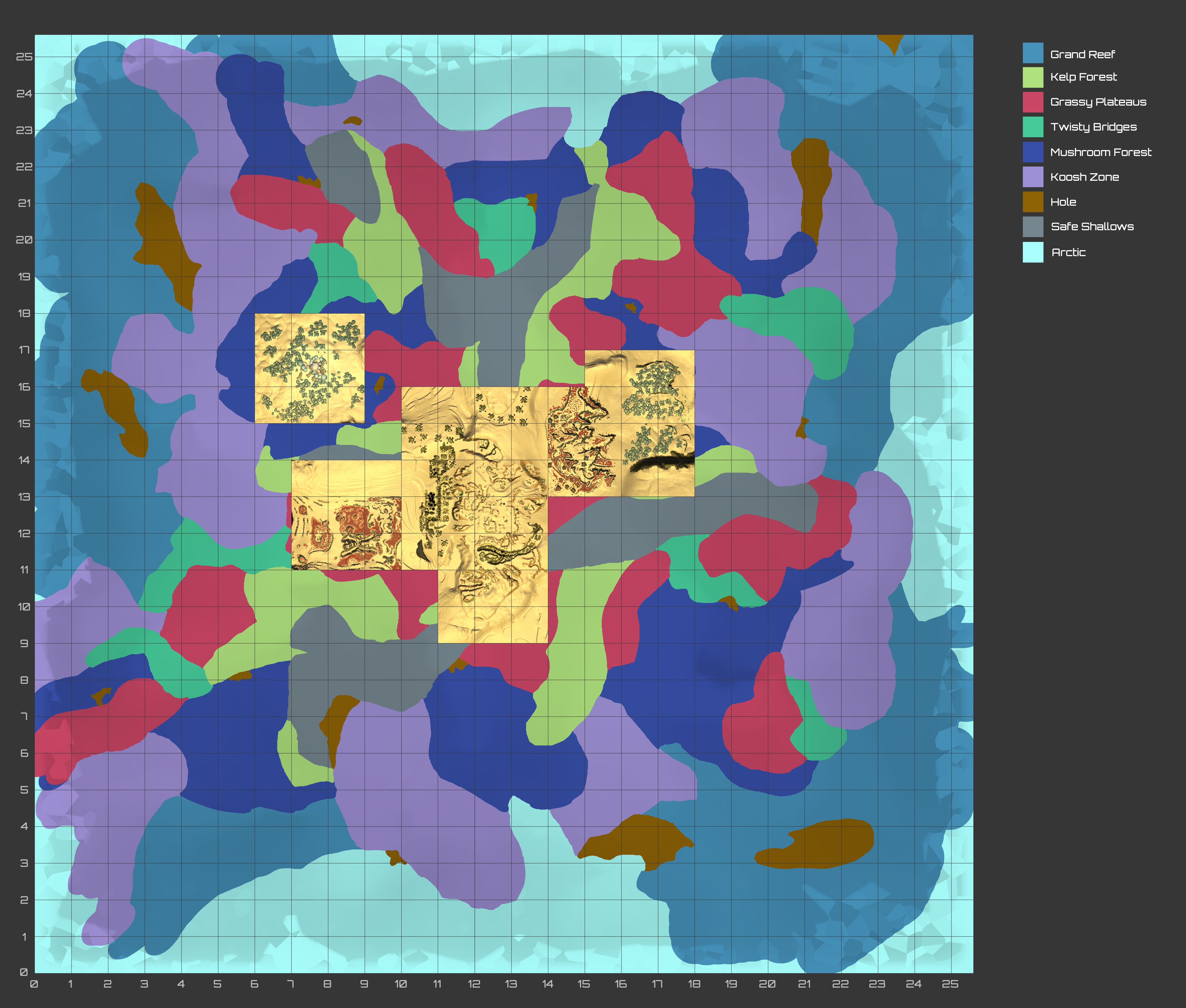 subnautica fragments map